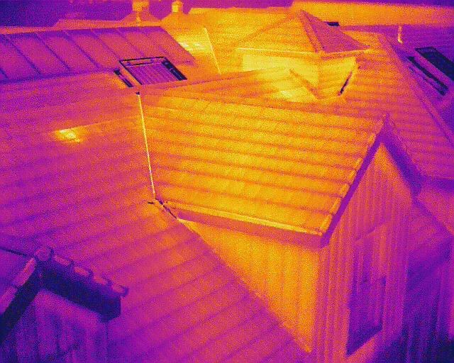 Thermal Imaging Roof Survey Image Urmston